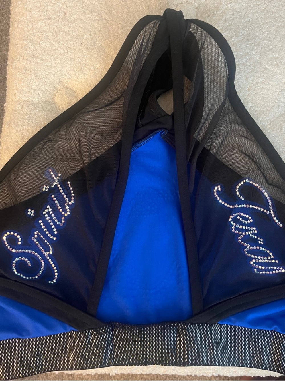 Spirit of Texas Rhinestone Sports Bra - Picture 2 of 3